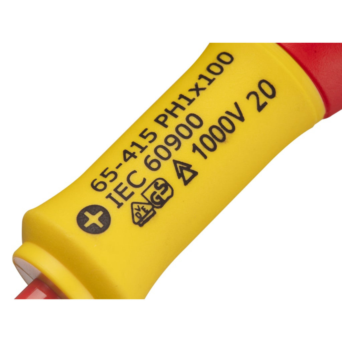 STANLEY Hand Tools FatMax VDE Insulated Screwdriver Phillips Tip PH1 x 100mm STA065415