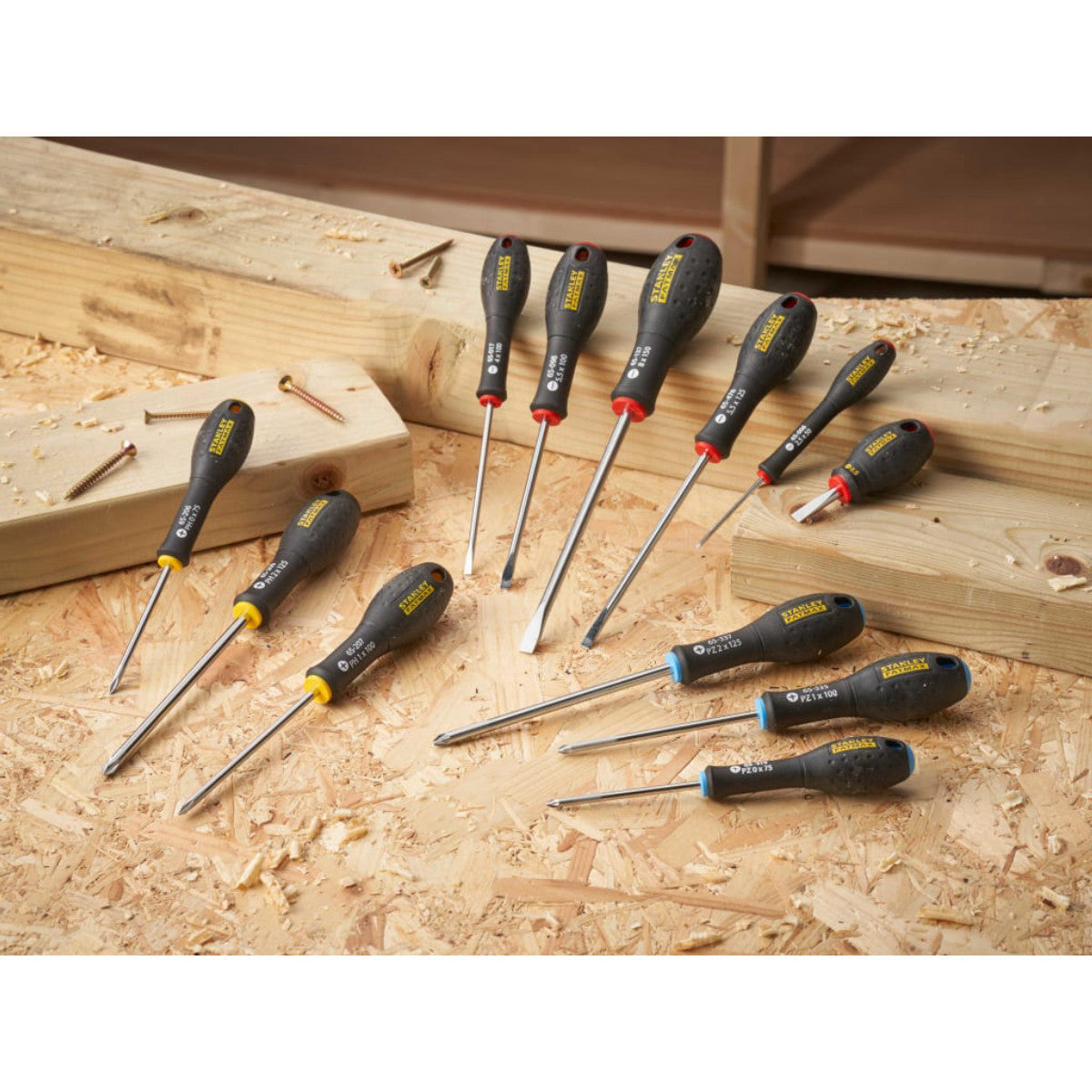STANLEY Hand Tools FatMax Screwdriver Set, 12 Piece STA065426