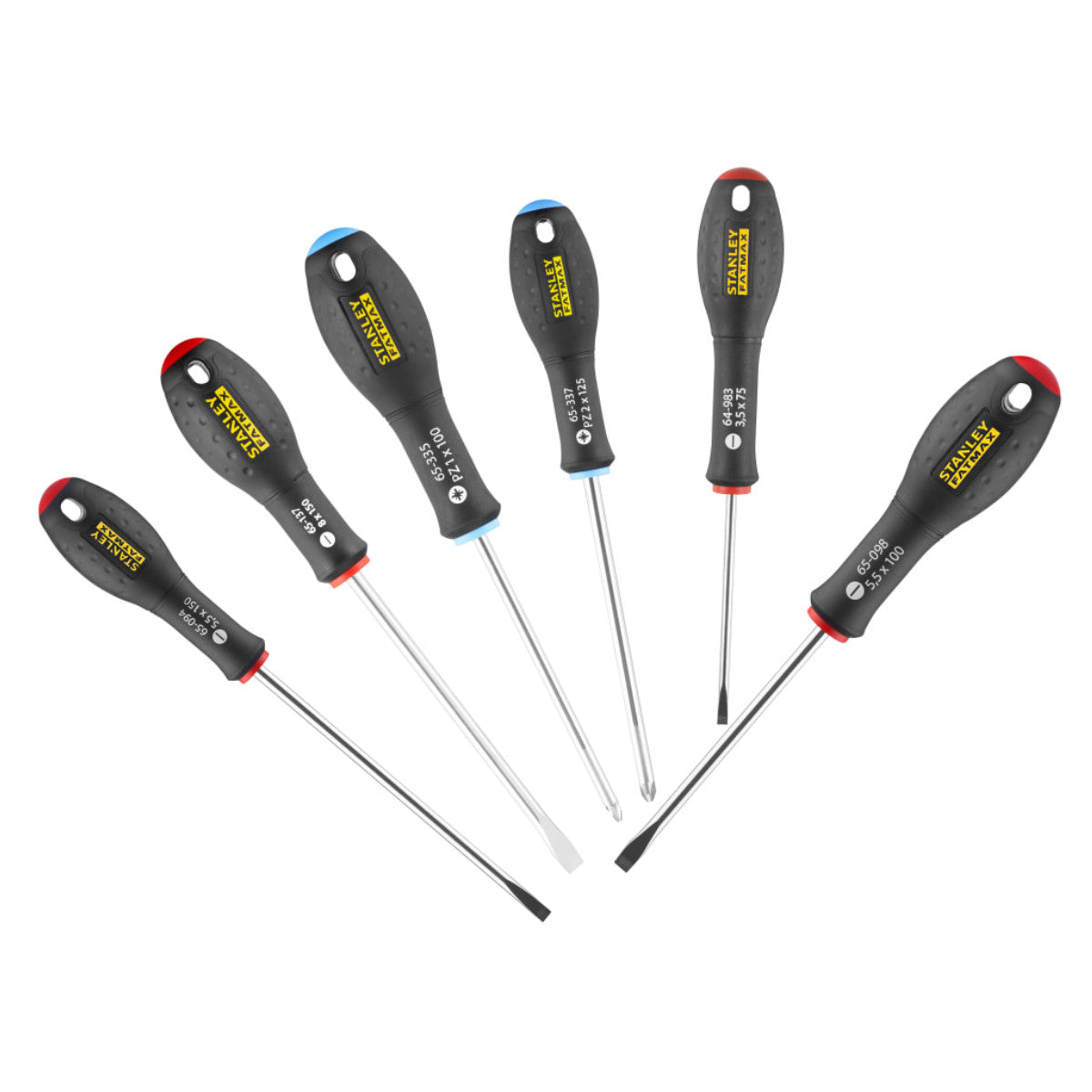 STANLEY Hand Tools FatMax Screwdriver Set, 6 Piece STA065428
