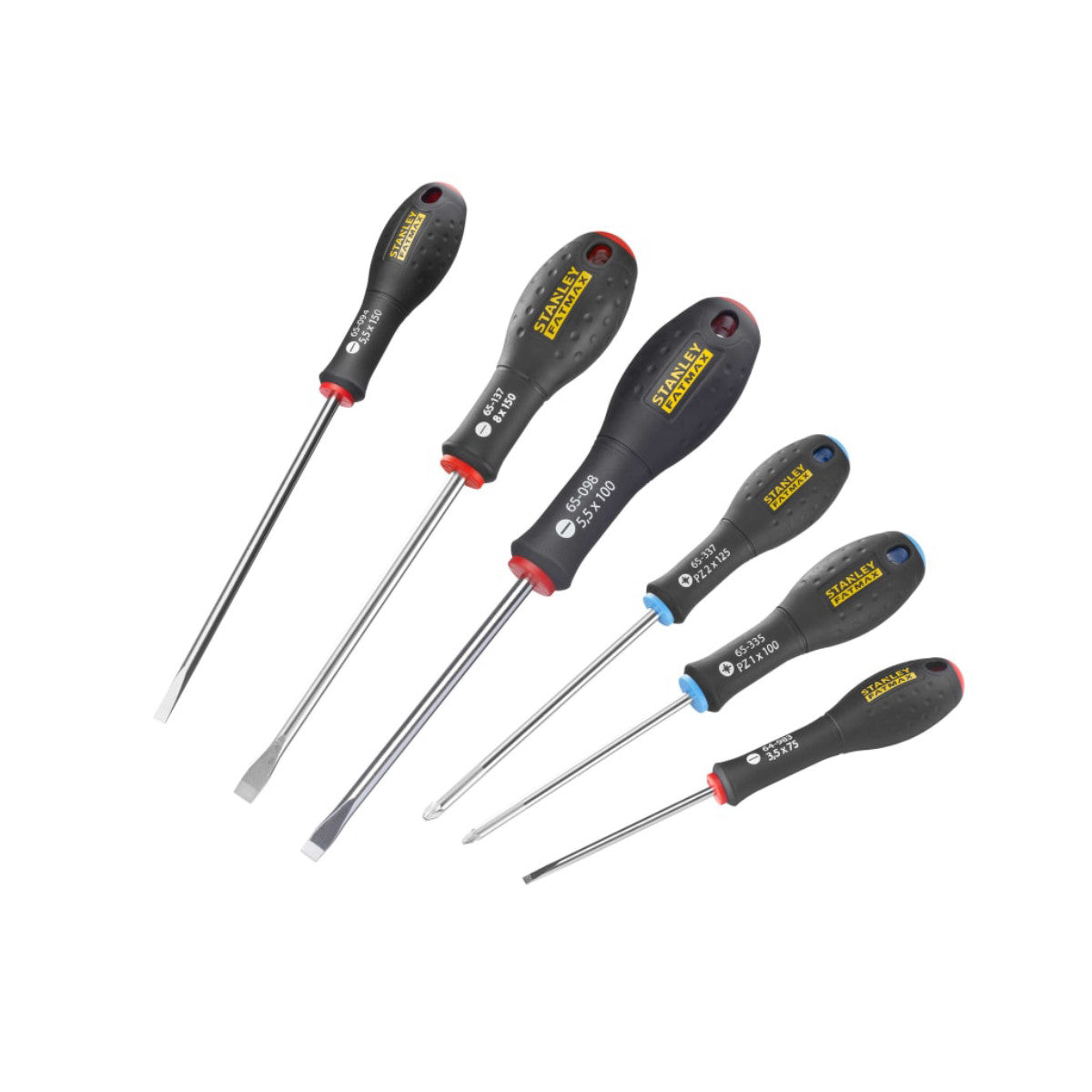 STANLEY Hand Tools FatMax Screwdriver Set, 6 Piece STA065428