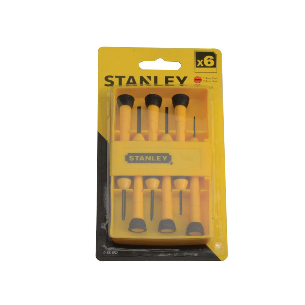 STANLEY Hand Tools Instrument Screwdriver Set, 6 Piece STA066052
