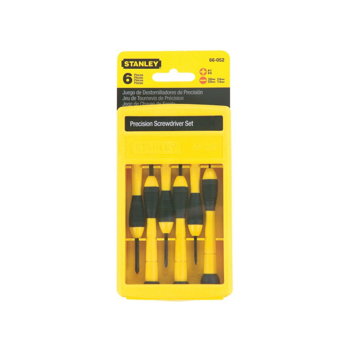 STANLEY Hand Tools Instrument Screwdriver Set, 6 Piece STA066052
