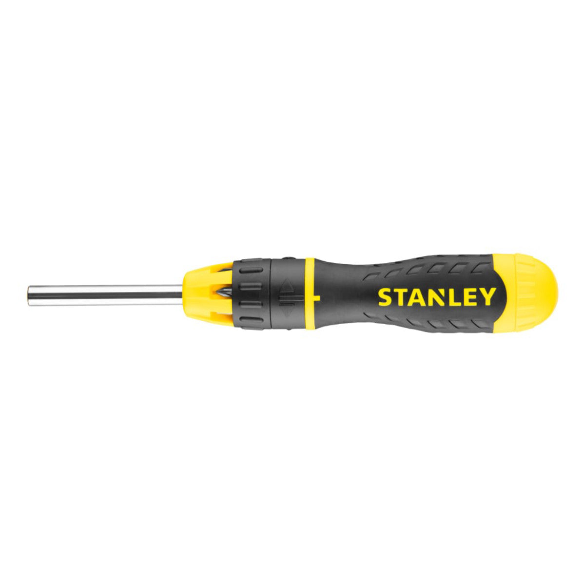 STANLEY Hand Tools Multibit Ratchet Screwdriver &10 Bits STA068010
