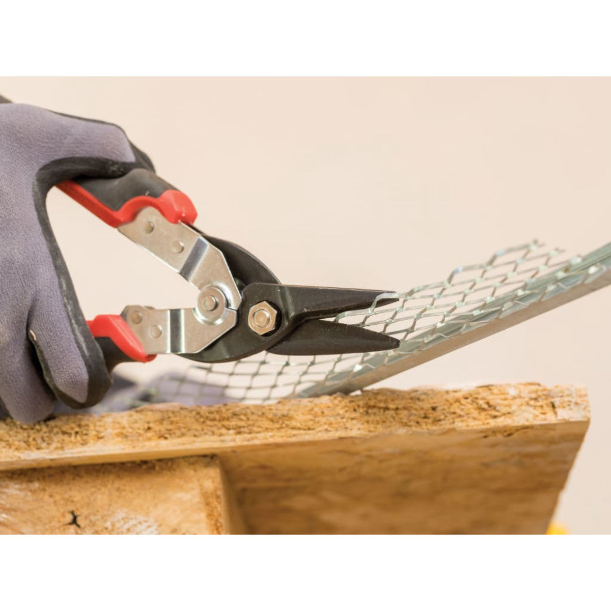 STANLEY Hand Tools FatMax Red Ergo Aviation Snips Left Cut 250mm (10in) STA073755