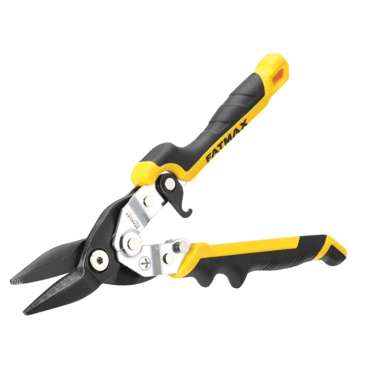 STANLEY Hand Tools FatMax Yellow Ergo Aviation Snips Straight Cut 250mm (10in) STA073756