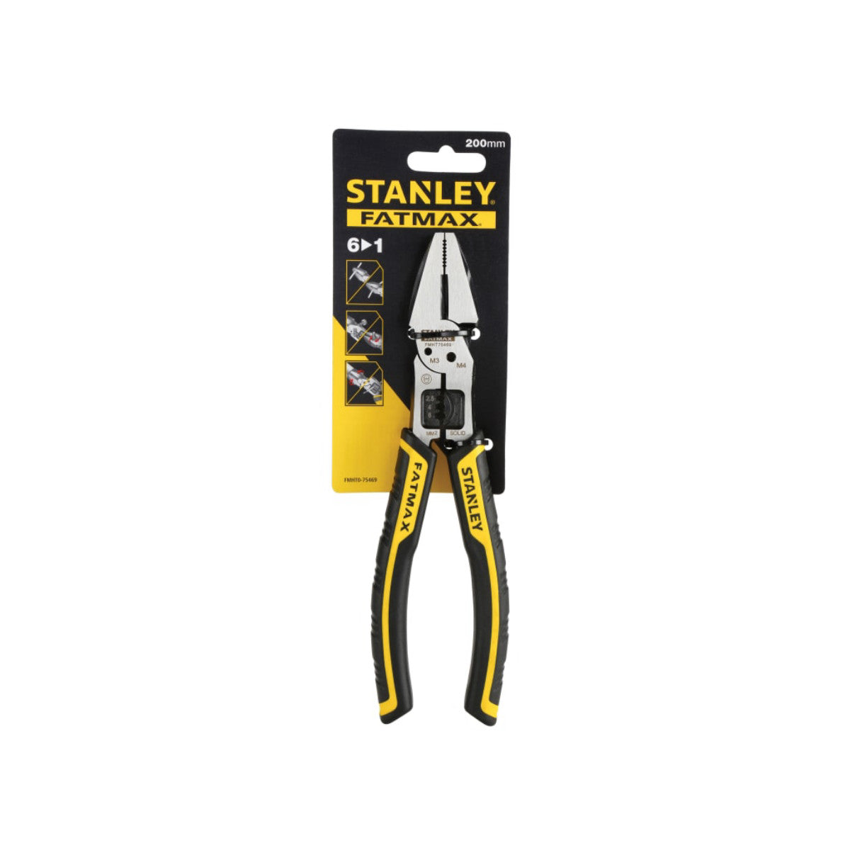 STANLEY Hand Tools FatMax 6-In-1 Combination Pliers STA075469