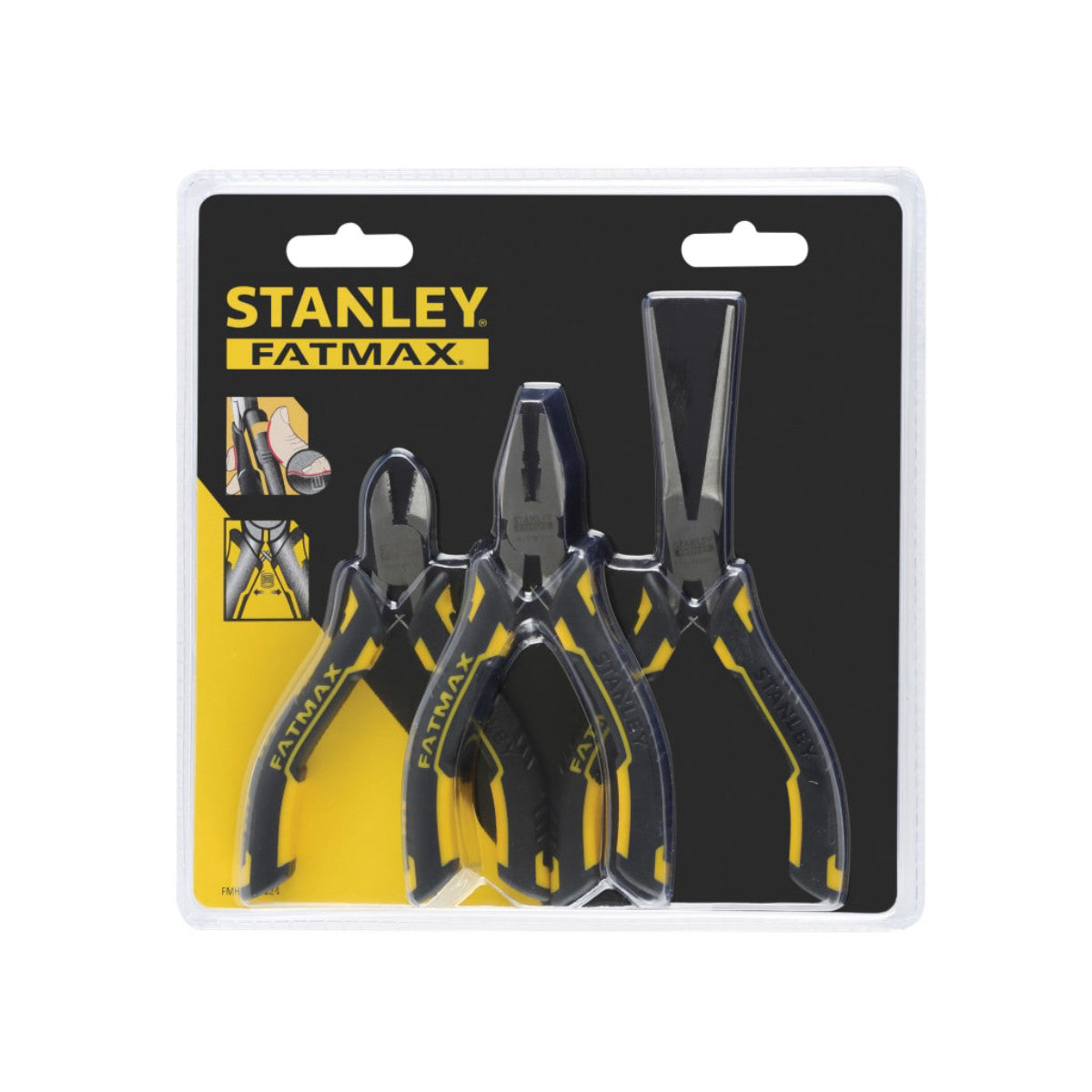 STANLEY Hand Tools FatMax Mini Pliers Set, 3 Piece STA080524