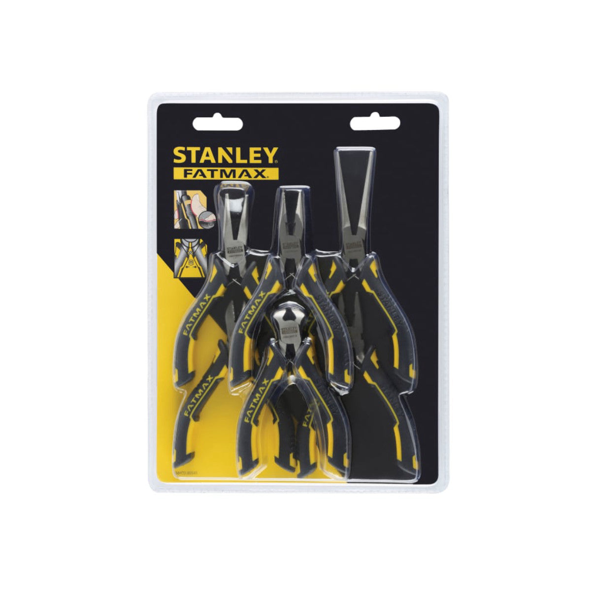 STANLEY Hand Tools FatMax Mini Pliers Set, 6 Piece STA080541