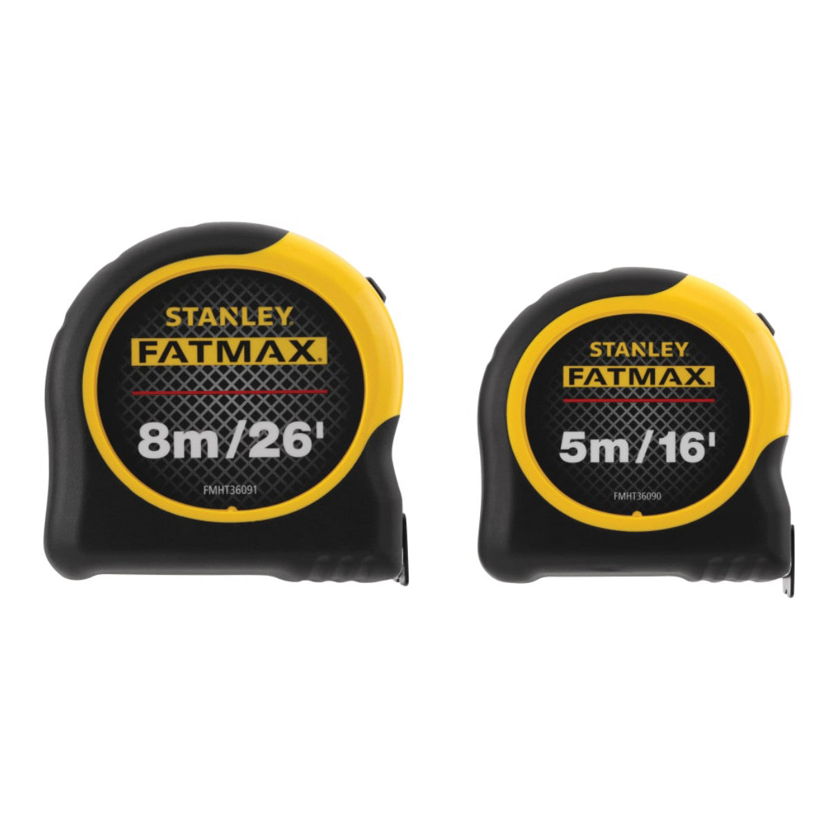 STANLEY Hand Tools FatMax Classic Tape Twin Pack 5m/16ft + 8m/26ft (Width 32mm) STA081745