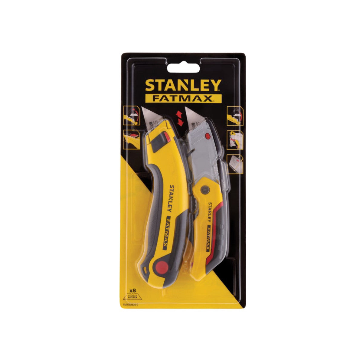 STANLEY Hand Tools FatMax Knife Twin Pack STA082836