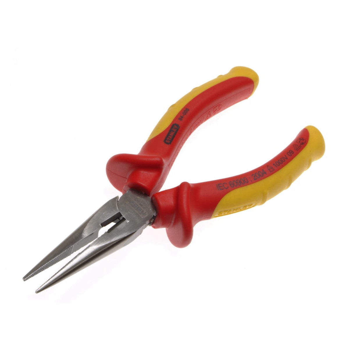 STANLEY Hand Tools FatMax Long Nose Pliers VDE 160mm STA084006
