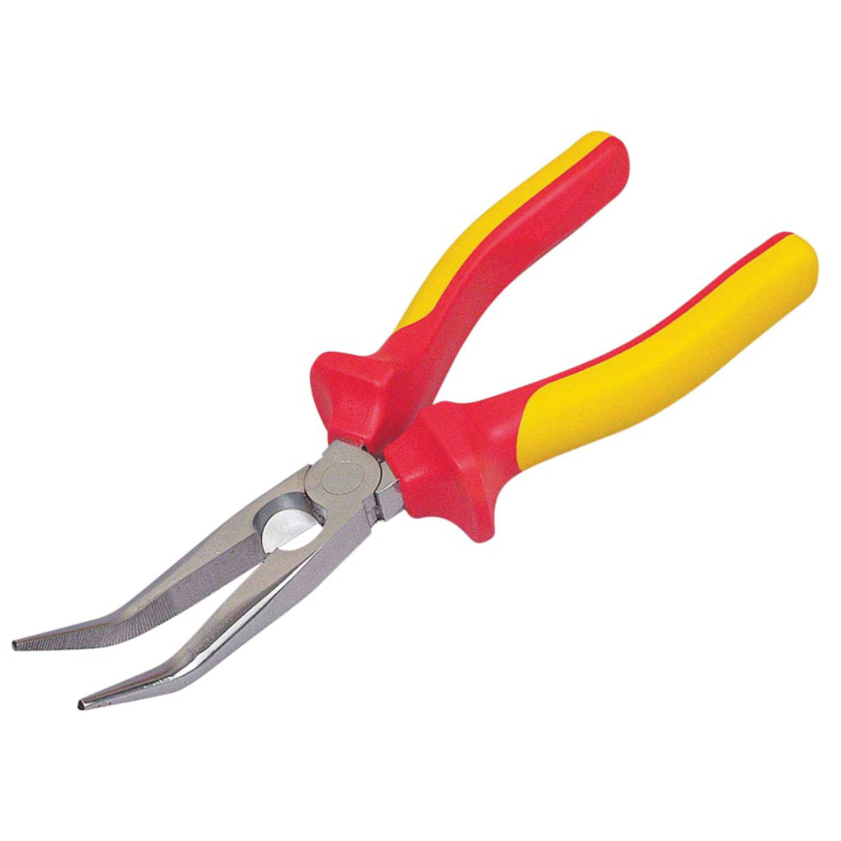STANLEY Hand Tools FatMax Bent Long Nose Pliers VDE 200mm STA084008