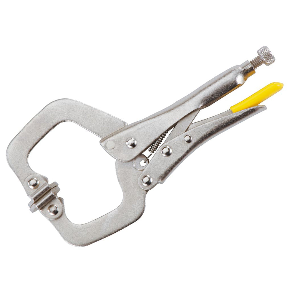 STANLEY Hand Tools Locking C-Clamp with Swivel Tips 170mm STA084815