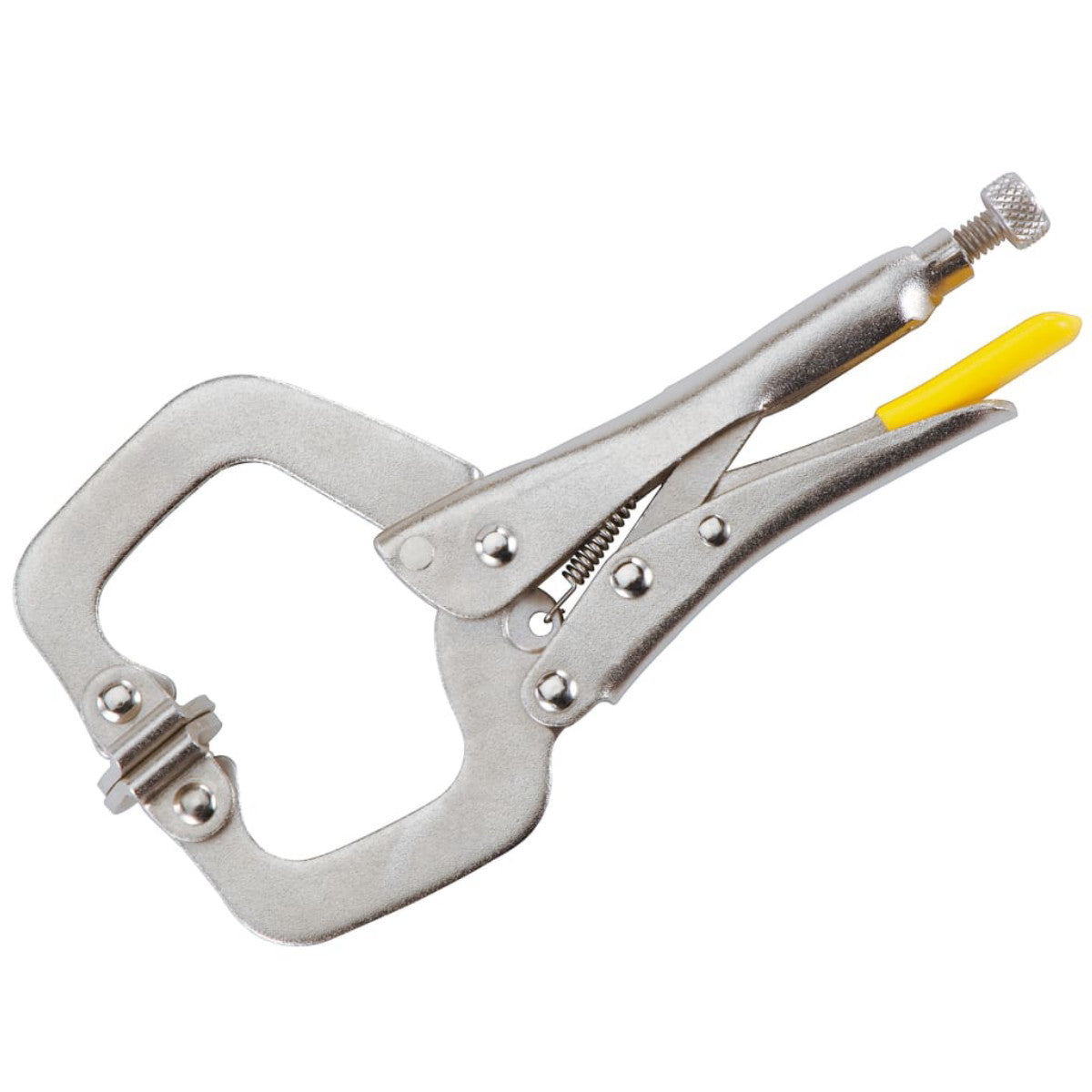 STANLEY Hand Tools Locking C-Clamp with Swivel Tips 285mm STA084816