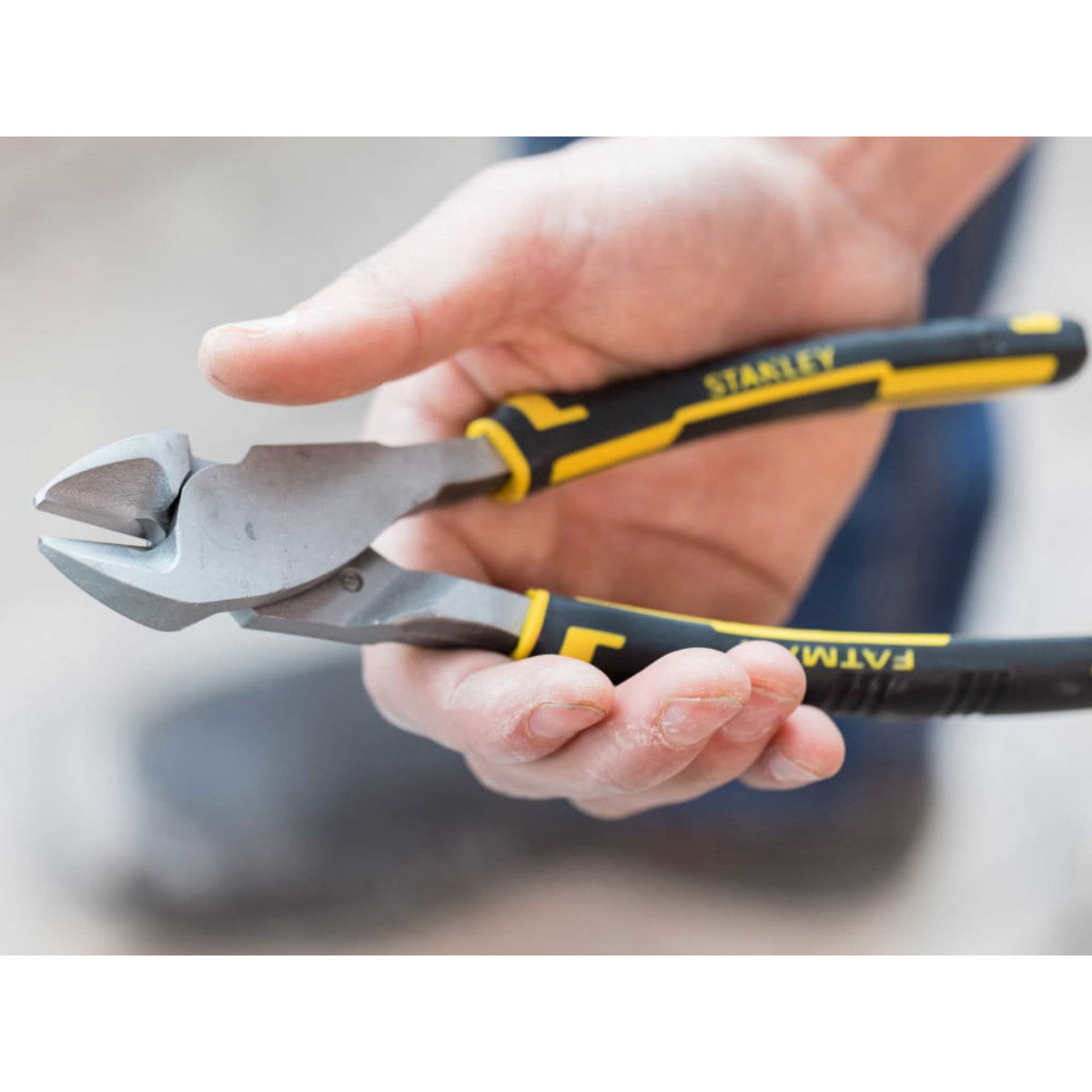 STANLEY Hand Tools FatMax Angled Diagonal Cutting Pliers 200mm (8in) STA089861