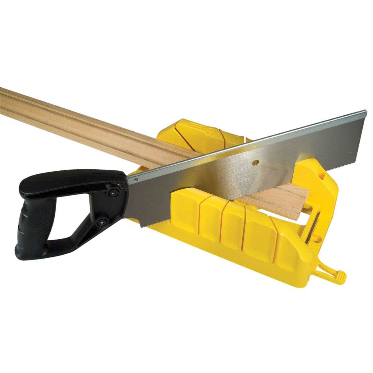 STANLEY Hand Tools Saw Storage Mitre Box with Saw STA119800