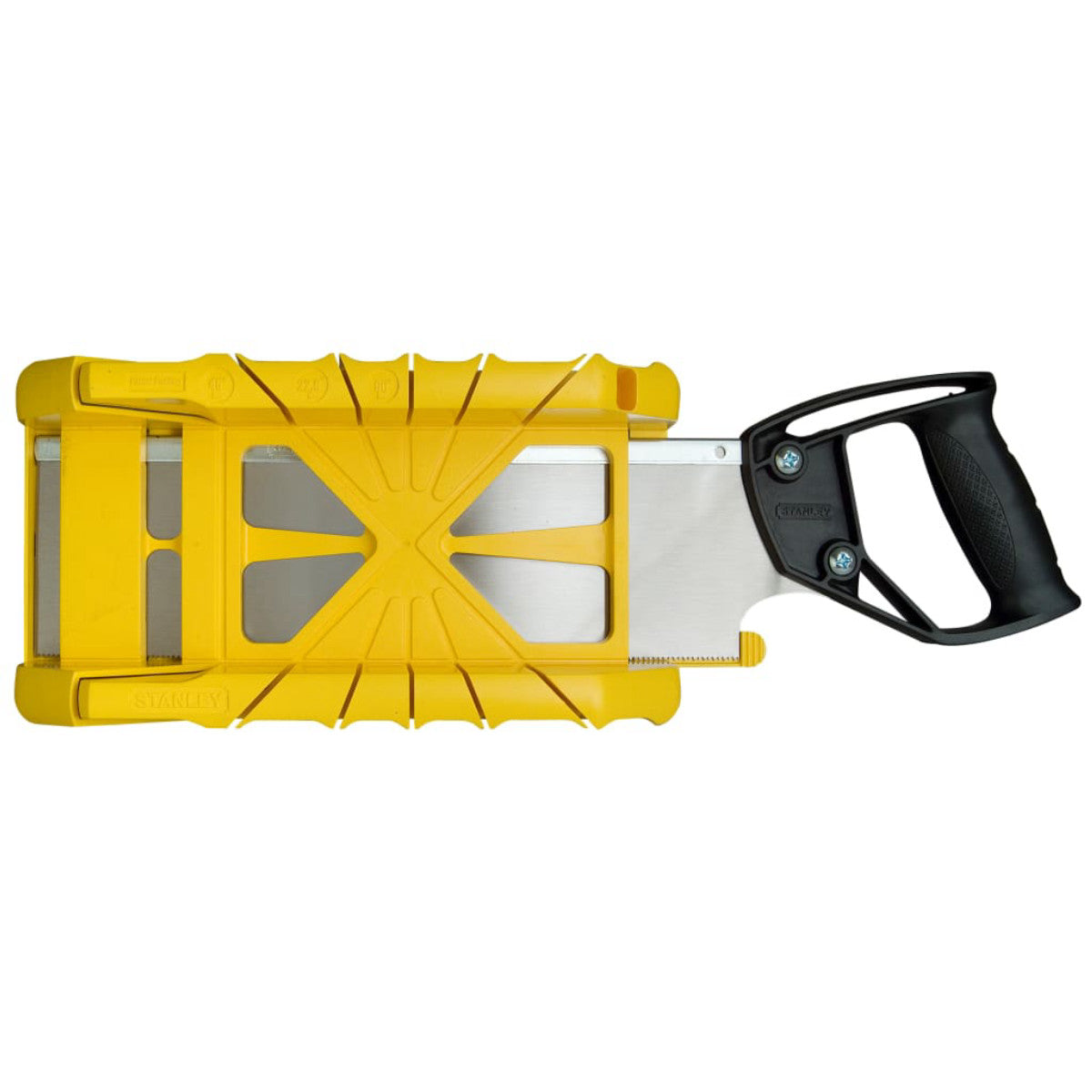 STANLEY Hand Tools Saw Storage Mitre Box with Saw STA119800