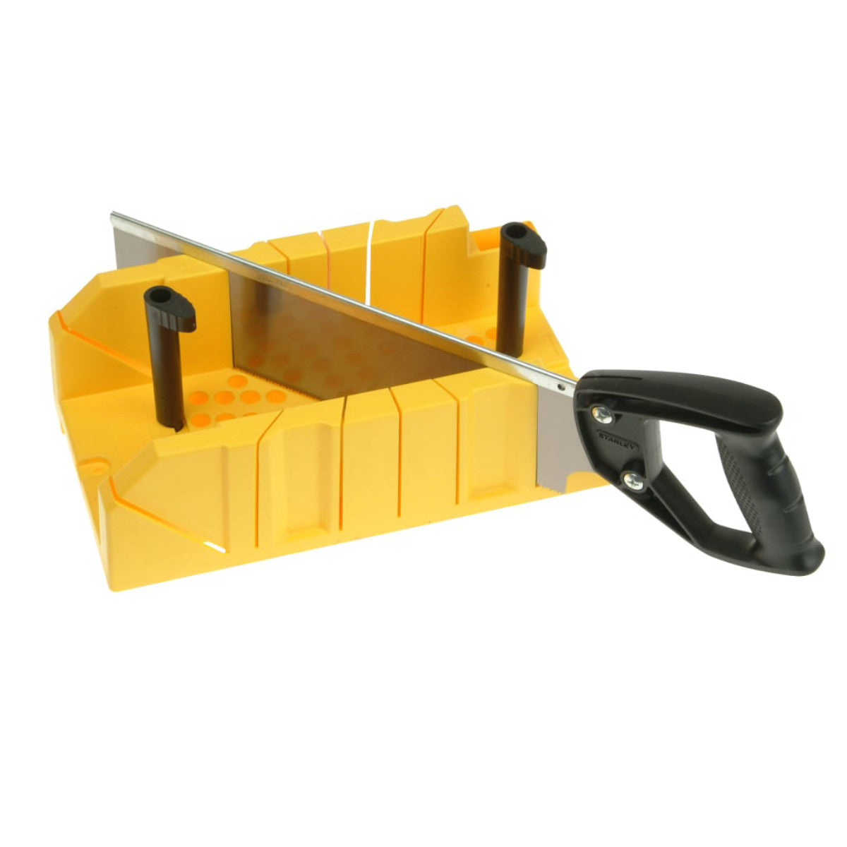 STANLEY Hand Tools Clamping Mitre Box & Saw STA120600