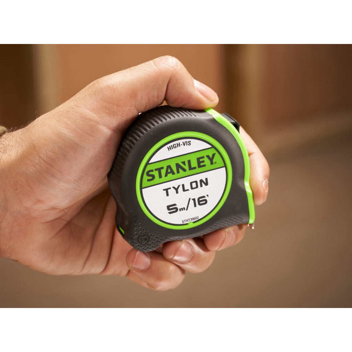 STANLEY Hand Tools Hi-Vis Tylon Tape Measure 5m (16ft) (Width 25mm) STA130602