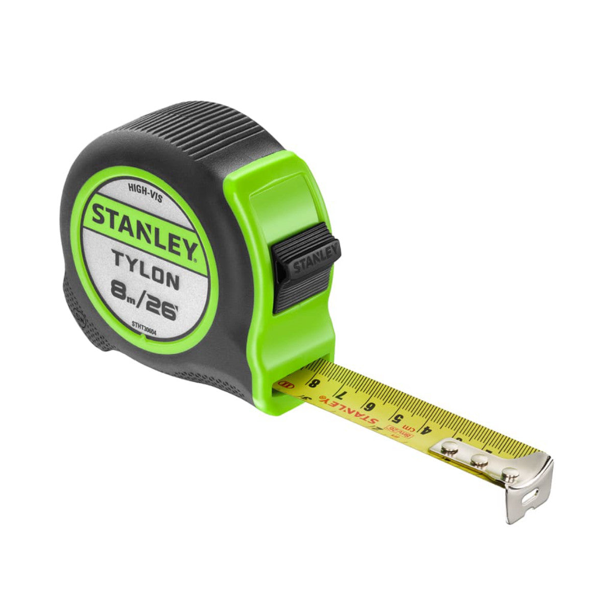 STANLEY Hand Tools Hi-Viz Tylon 8M/Ex25Mm Tape Bulk STA130604