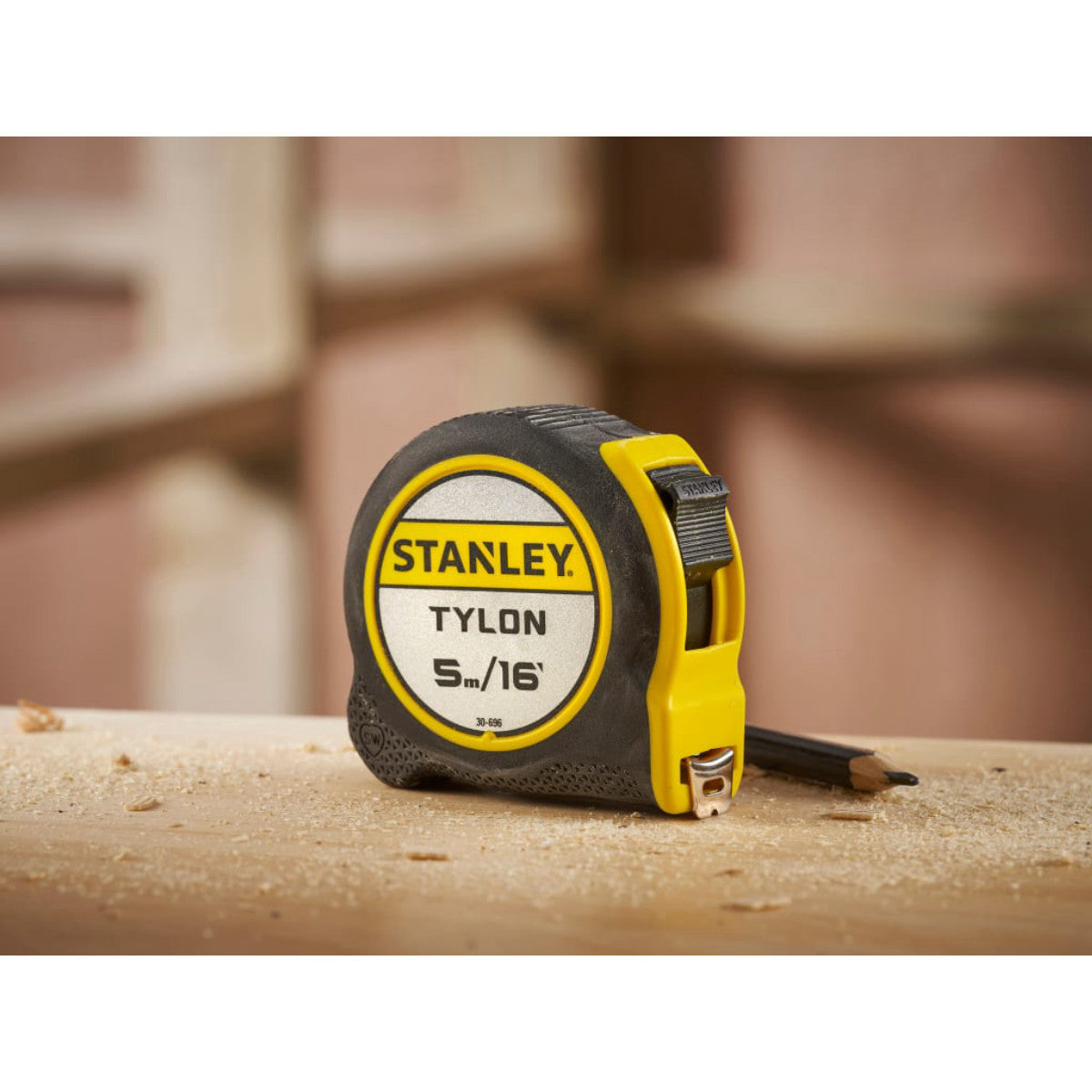 STANLEY Hand Tools Tylon Pocket Tape 5m/16ft (Width 19mm) Loose STA130696N