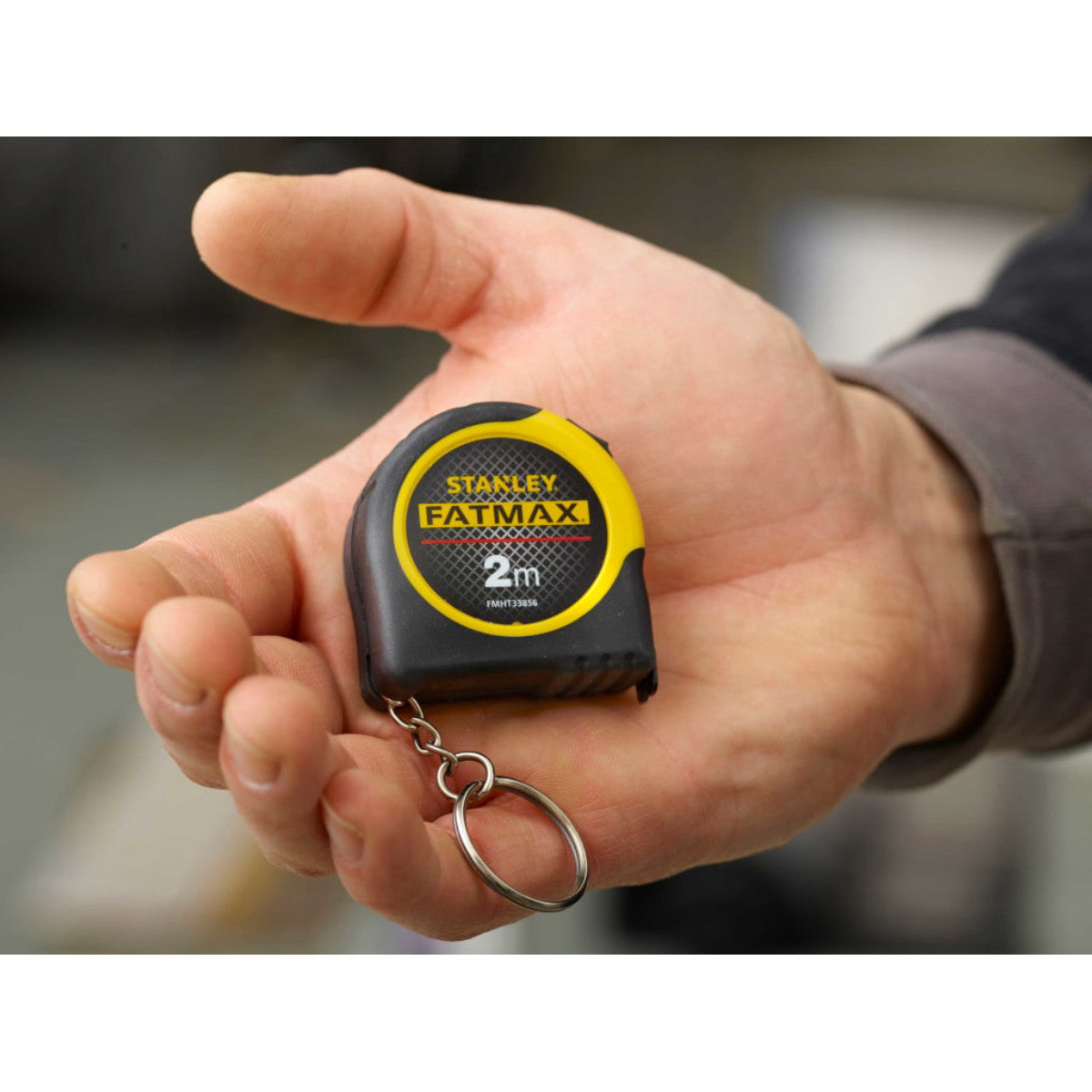 STANLEY Hand Tools Key Ring Tape 2m (Width 13mm) STA133856