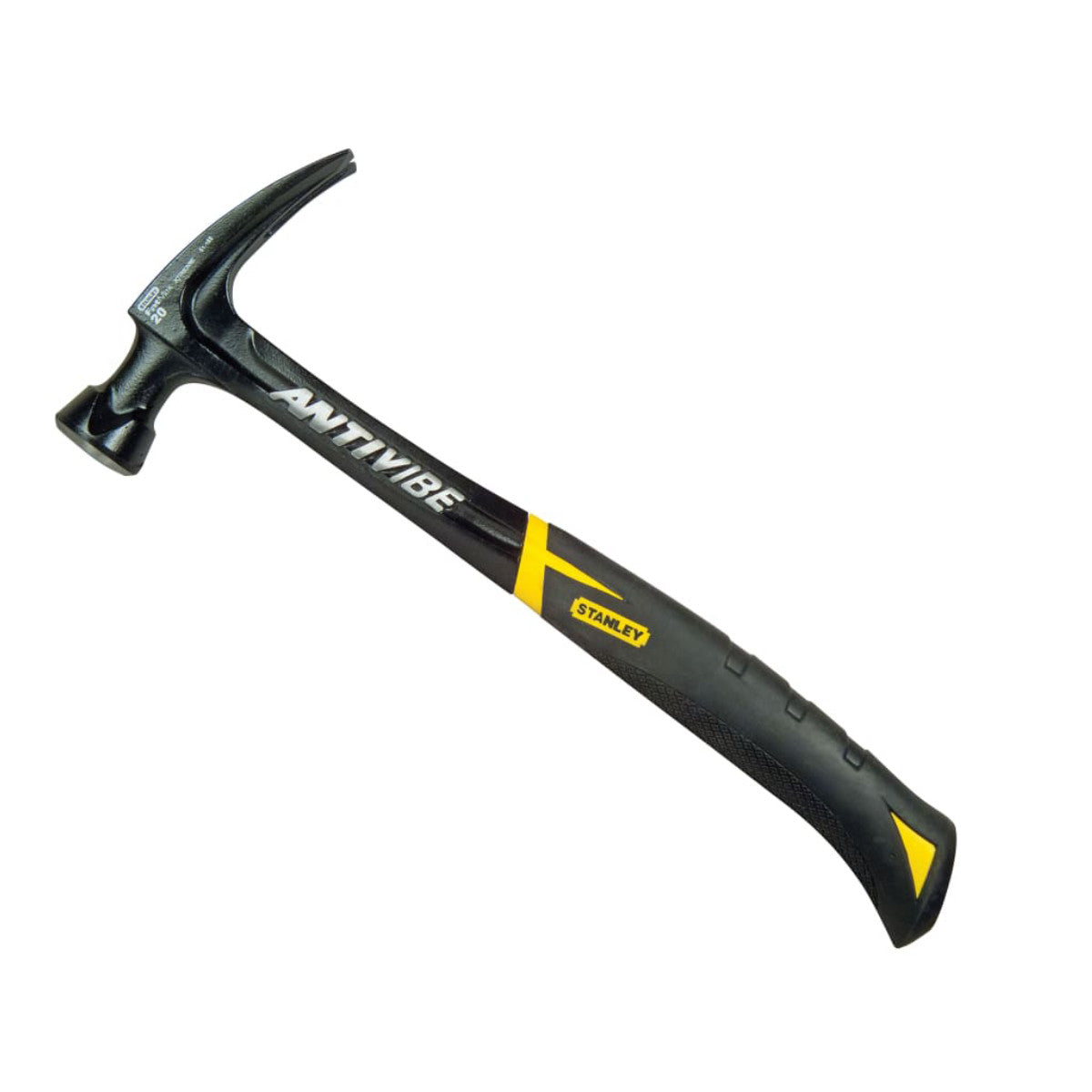 STANLEY Hand Tools FatMax AntiVibe All Steel Rip Claw Hammer 450g (16oz) STA151276