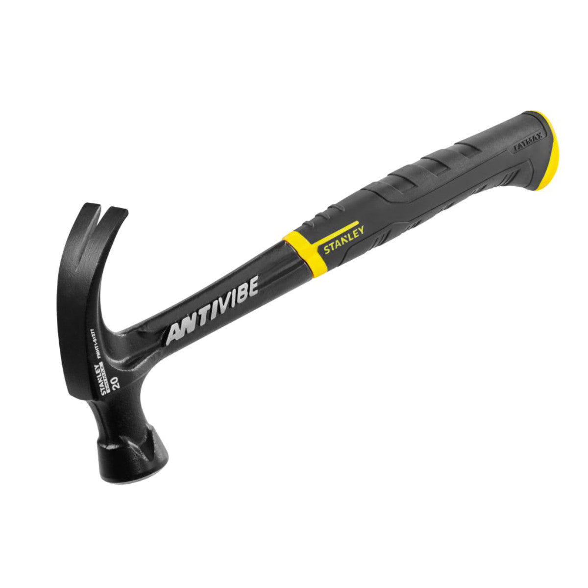 STANLEY Hand Tools FatMax AntiVibe All Steel Curved Claw Hammer 570g (20oz) STA151277