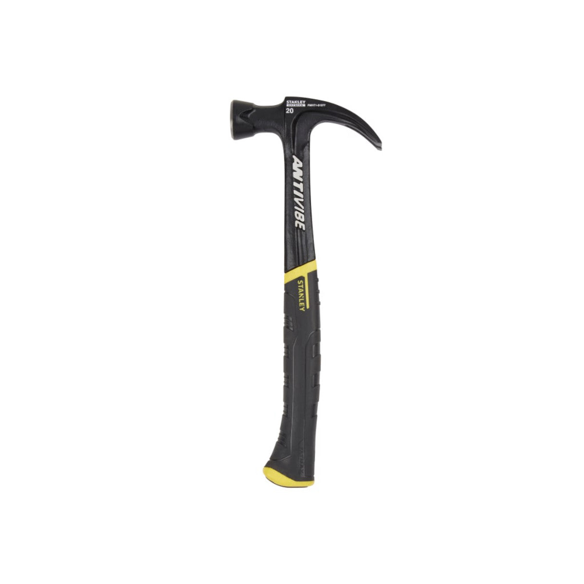STANLEY Hand Tools FatMax AntiVibe All Steel Curved Claw Hammer 570g (20oz) STA151277