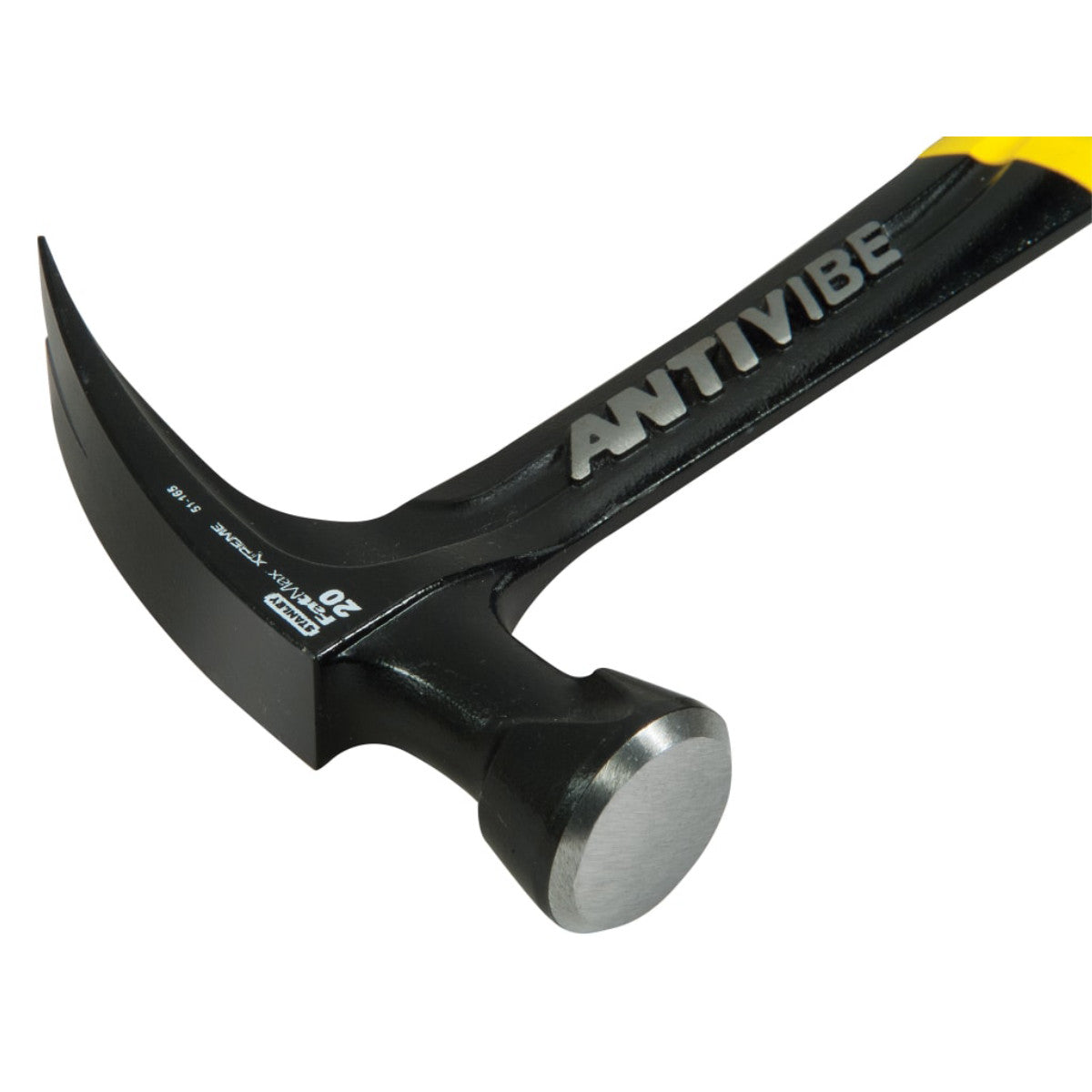 STANLEY Hand Tools FatMax AntiVibe All Steel Rip Claw Hammer 570g (20oz) STA151278