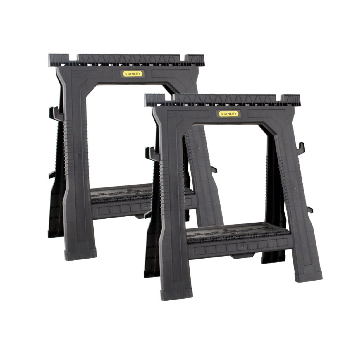 STANLEY Hand Tools Folding Sawhorses (Twin Pack) STA170713