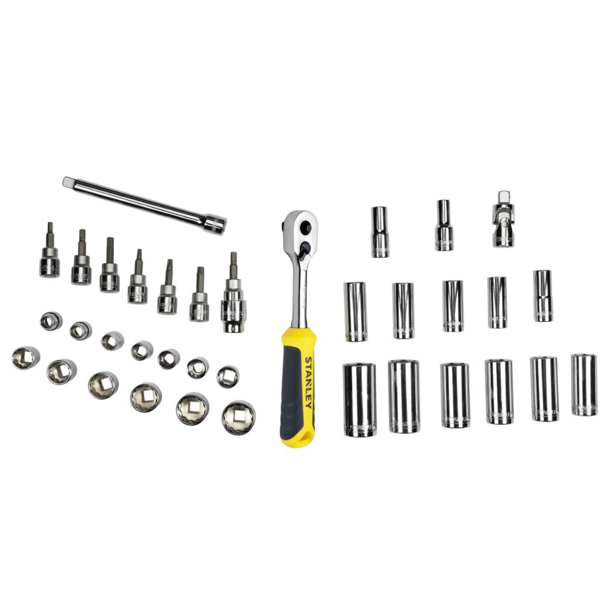 STANLEY Hand Tools 3/8in Drive Metric Socket Module 36 Piece STA174174