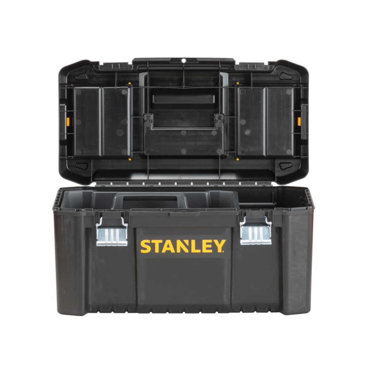 STANLEY Hand Tools Basic Toolbox with Organiser Top 50cm (19in) STA175521