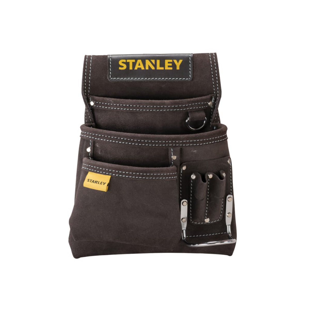 STANLEY Hand Tools STST1-80114 Leather Nail & Hammer Pouch STA180114