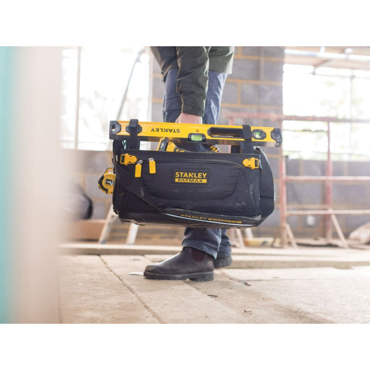 STANLEY Hand Tools FatMax Quick Access Premium Tote Bag STA180146