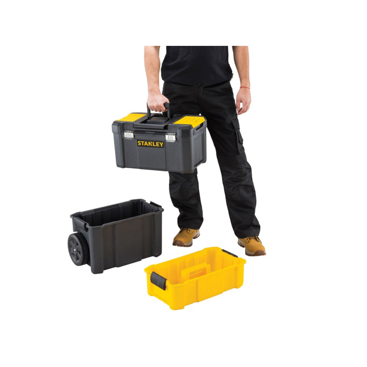 STANLEY Hand Tools Essential Rolling Workshop STA180151