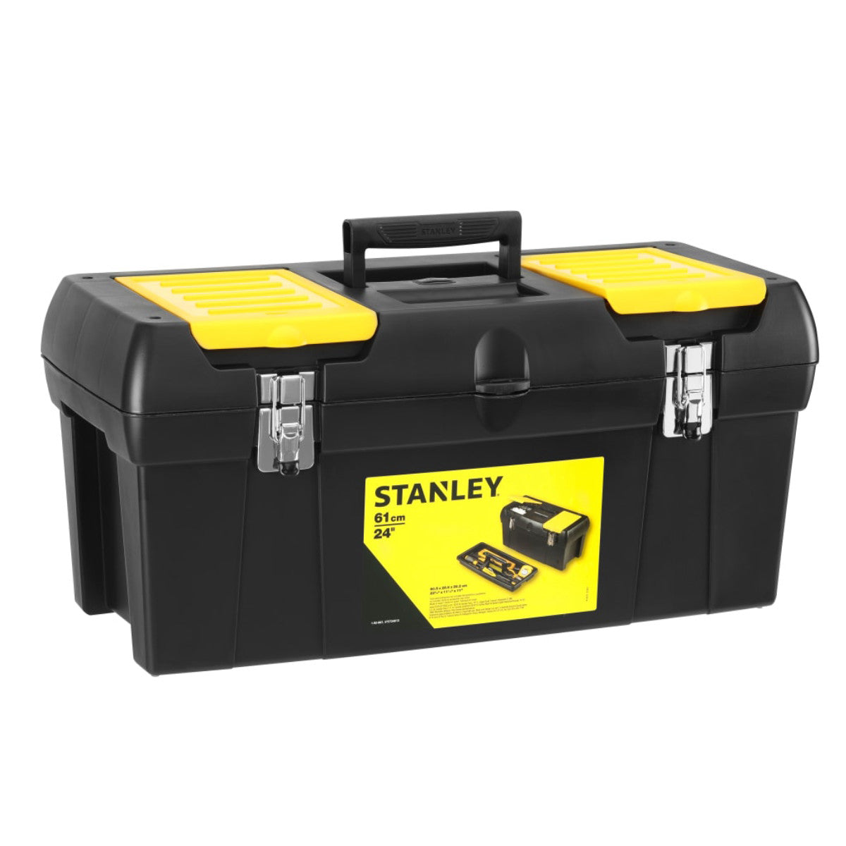 STANLEY Hand Tools Tool Box with Metal Latches 60cm (24in) STA192067