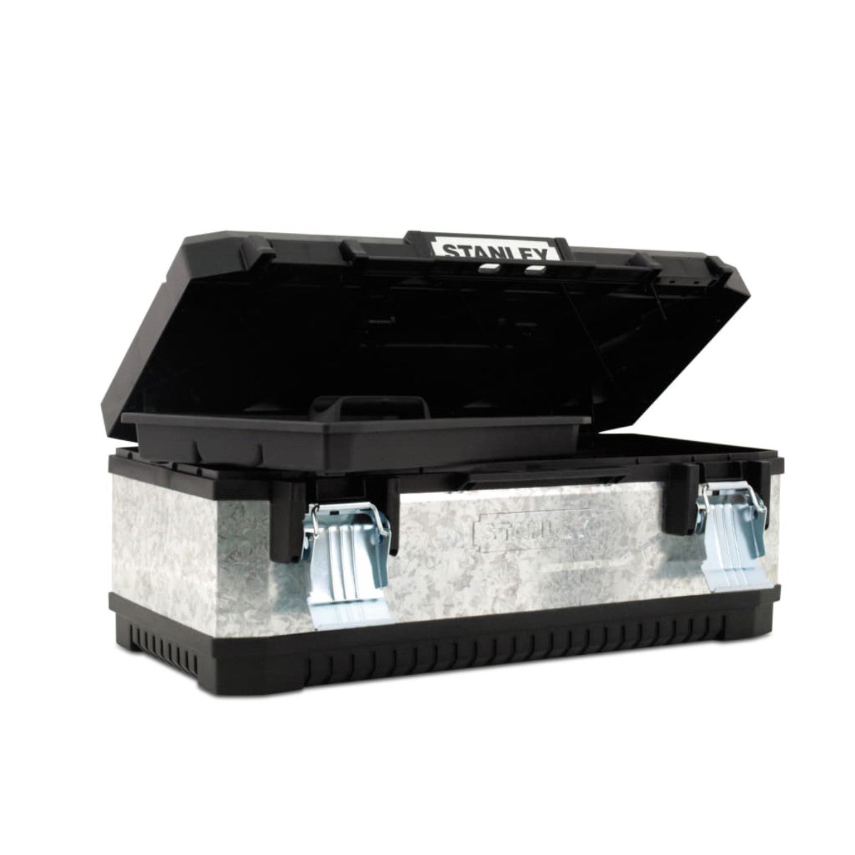 STANLEY Hand Tools Galvanised Metal Toolbox 50cm (20in) STA195618