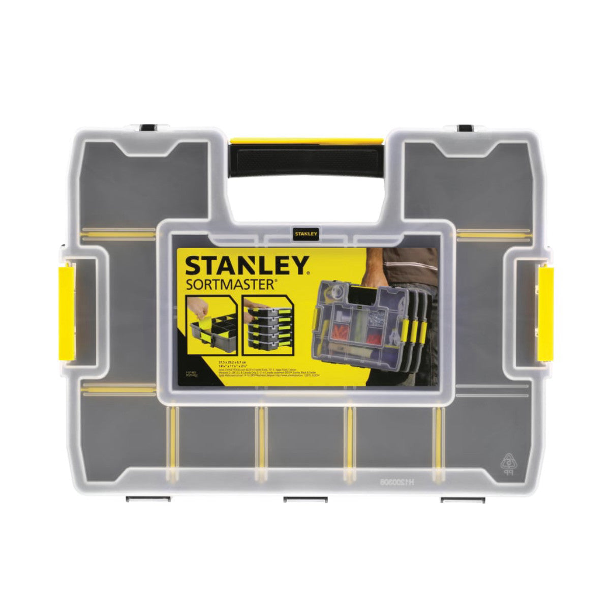 STANLEY Hand Tools SORTMASTER Junior Stackable Organiser STA197483