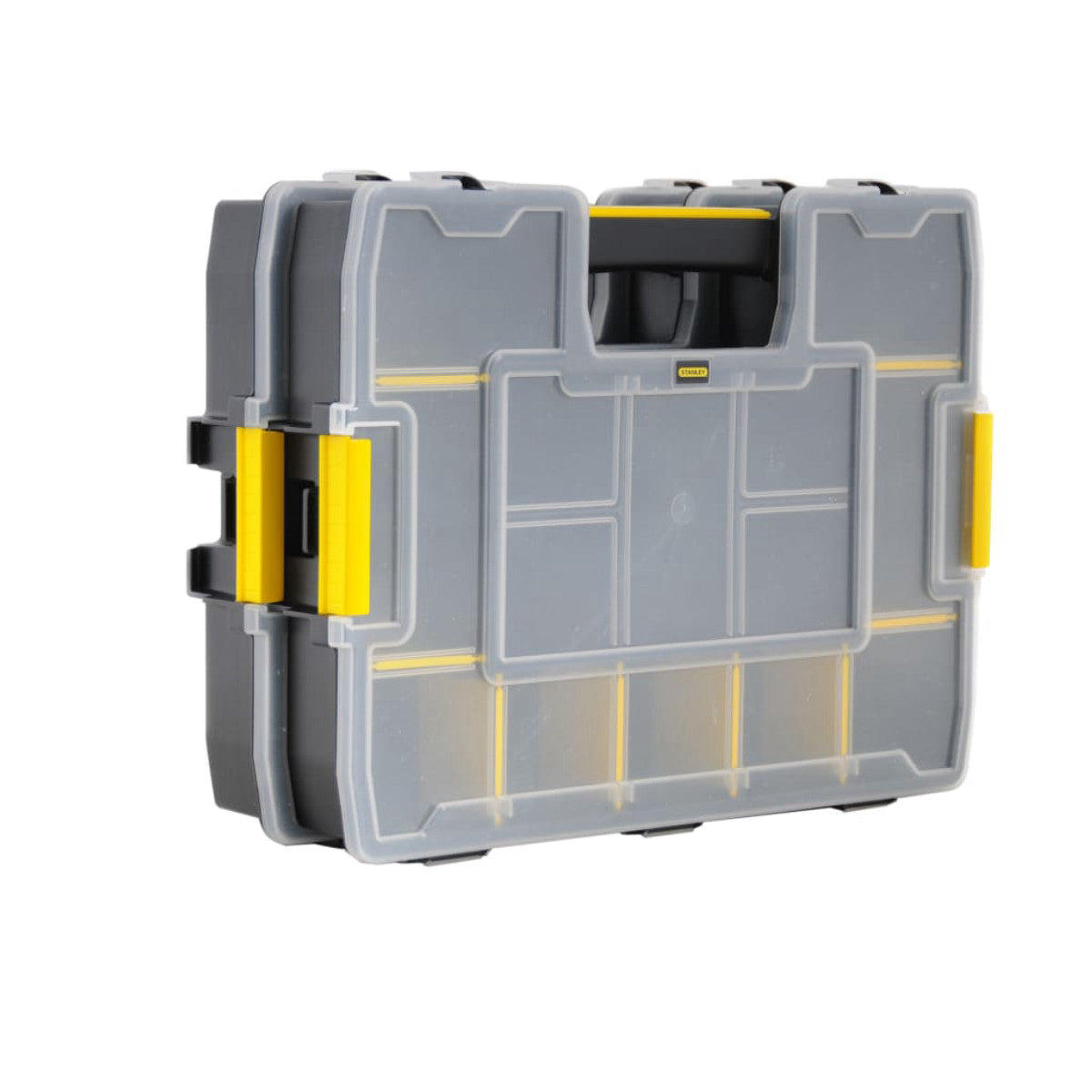 STANLEY Hand Tools SORTMASTER Junior Stackable Organisers Bonus Twin Pack STA197486