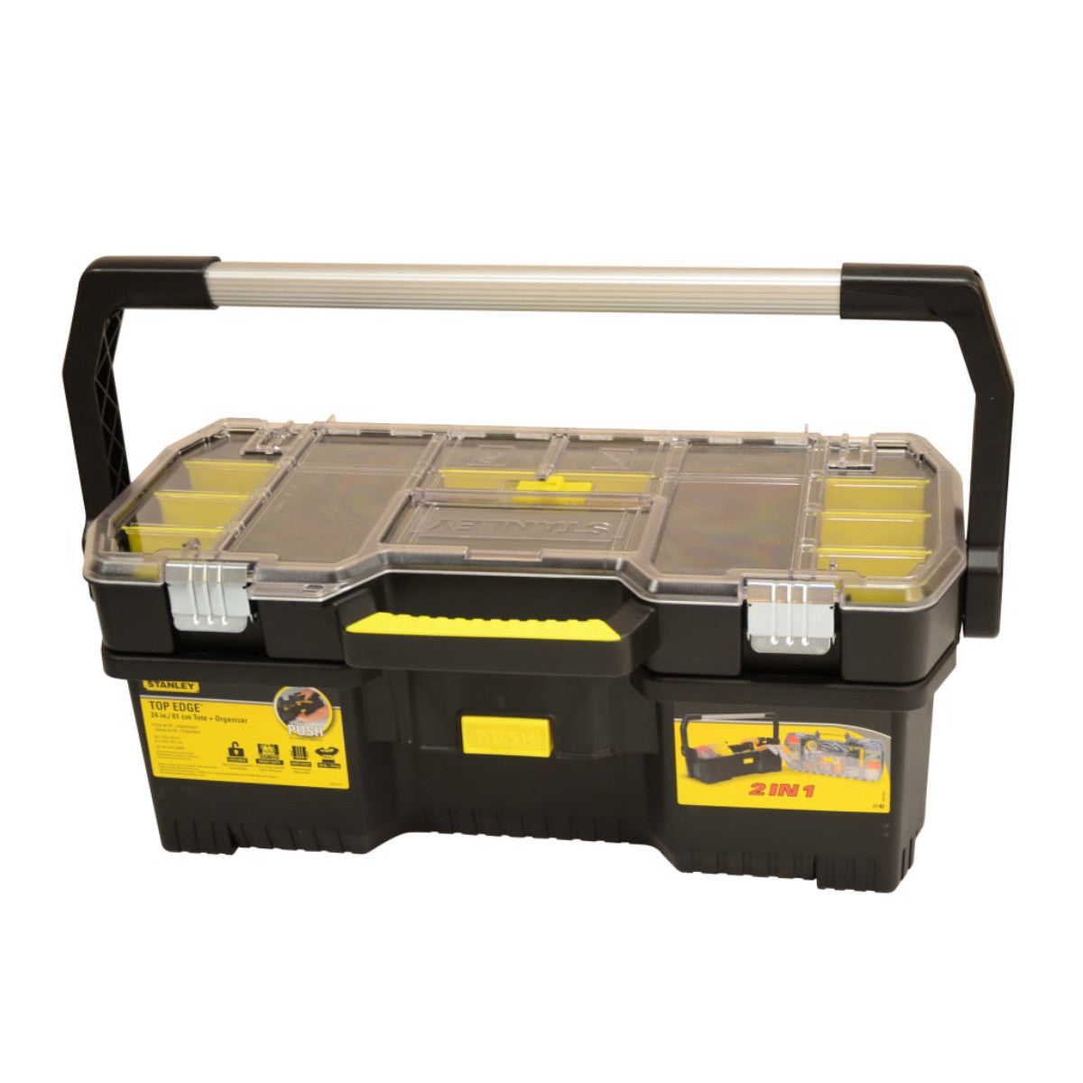 STANLEY Hand Tools Toolbox with Tote Tray Organiser 60cm (24in) STA197514