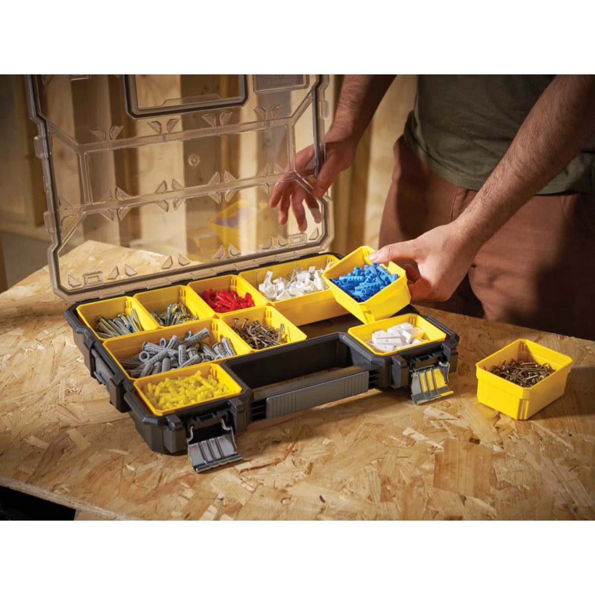 STANLEY Hand Tools FatMax Shallow Professional Organiser with Water Seal STA197517