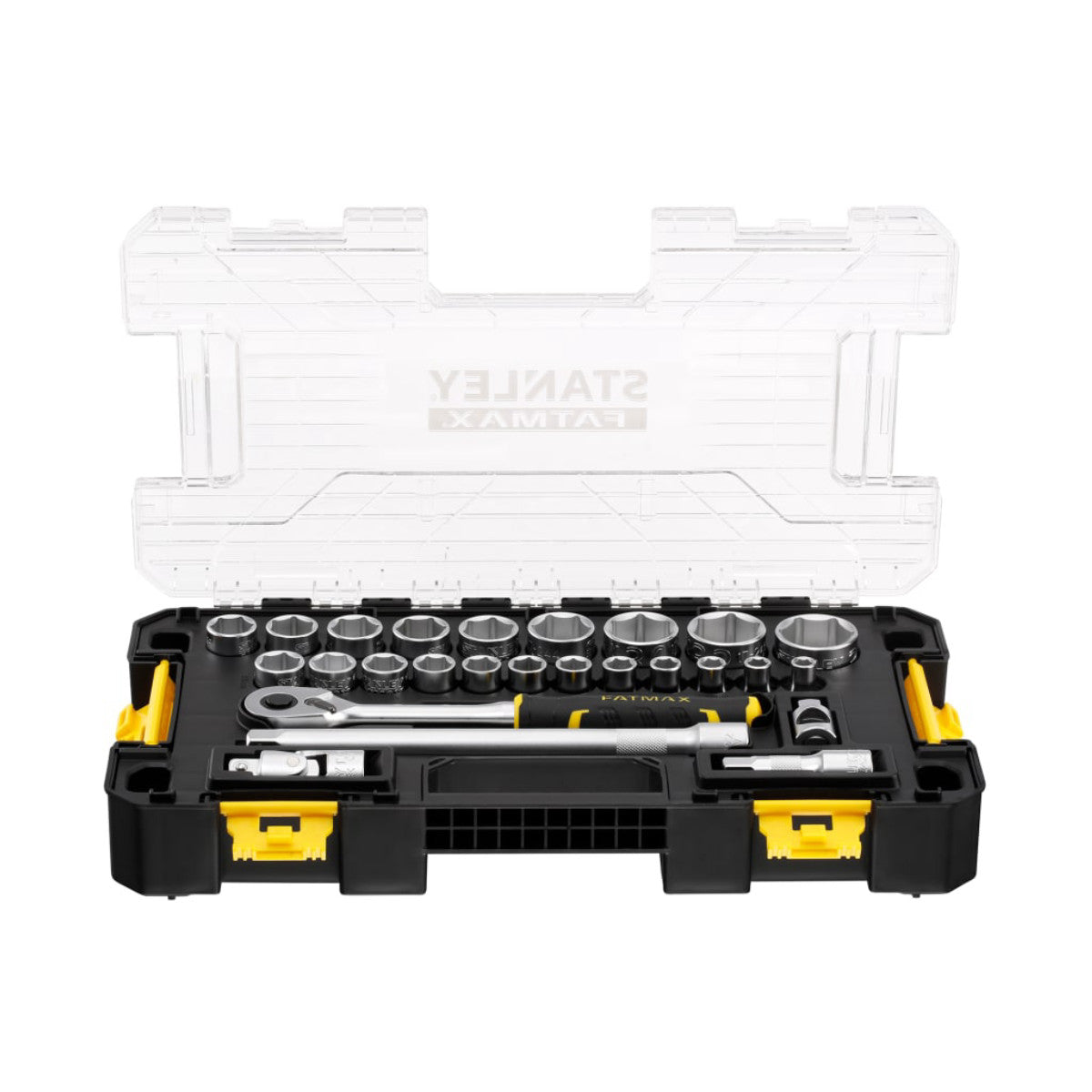 STANLEY Hand Tools FATMAX 1/2in L PRO-STACK Socket Set, 26 Piece STA198103
