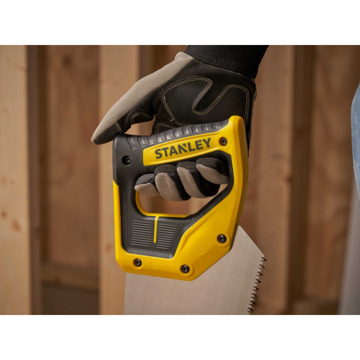 STANLEY Hand Tools Jet Cut Heavy-Duty Handsaw 550mm (22in) 7 TPI STA215289