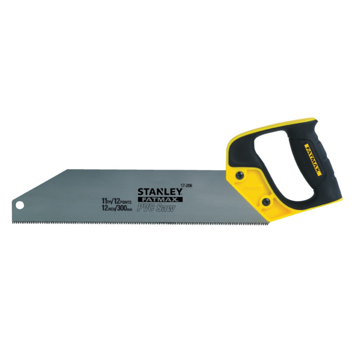 STANLEY Hand Tools FatMax PVC & Plastic Saw 300mm (12in) 11 TPI STA217206