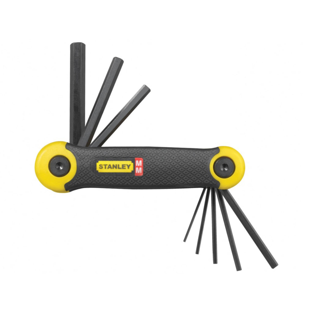 STANLEY Hand Tools Metric Folding Hexagon Key Set, 8 Piece STA269264