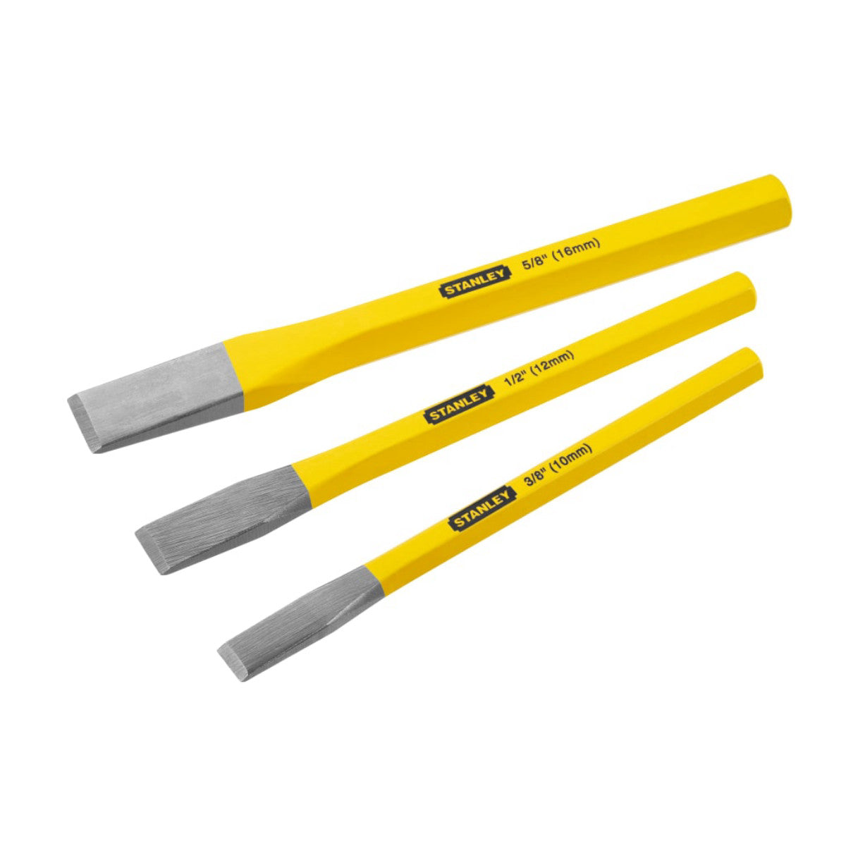 STANLEY Hand Tools Cold Chisel Kit 3 Piece STA418298