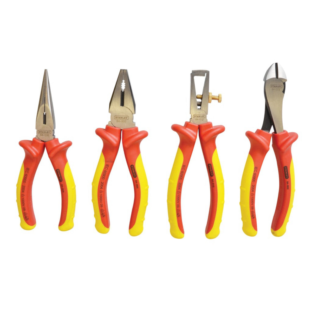 STANLEY Hand Tools FatMax VDE Pliers Set, 4 Piece STA484489