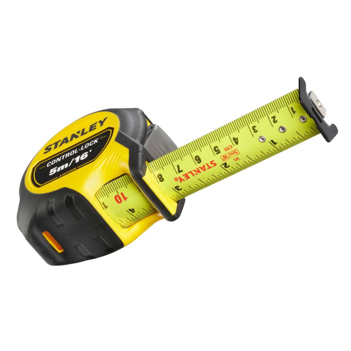 STANLEY Hand Tools CONTROL-LOCK Pocket Tape 5m/16ft (Width 25mm) STA537235