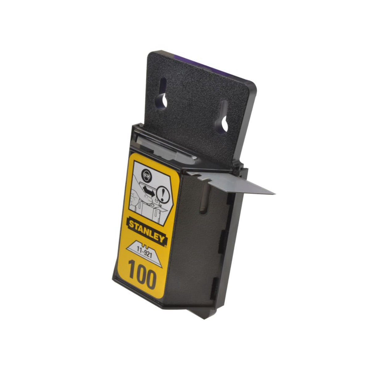 STANLEY Hand Tools 1992B Knife Blades Heavy-Duty (Pack 100) Dispenser STA811921